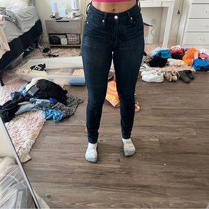 Good American Good Classic Dark Wash Jean